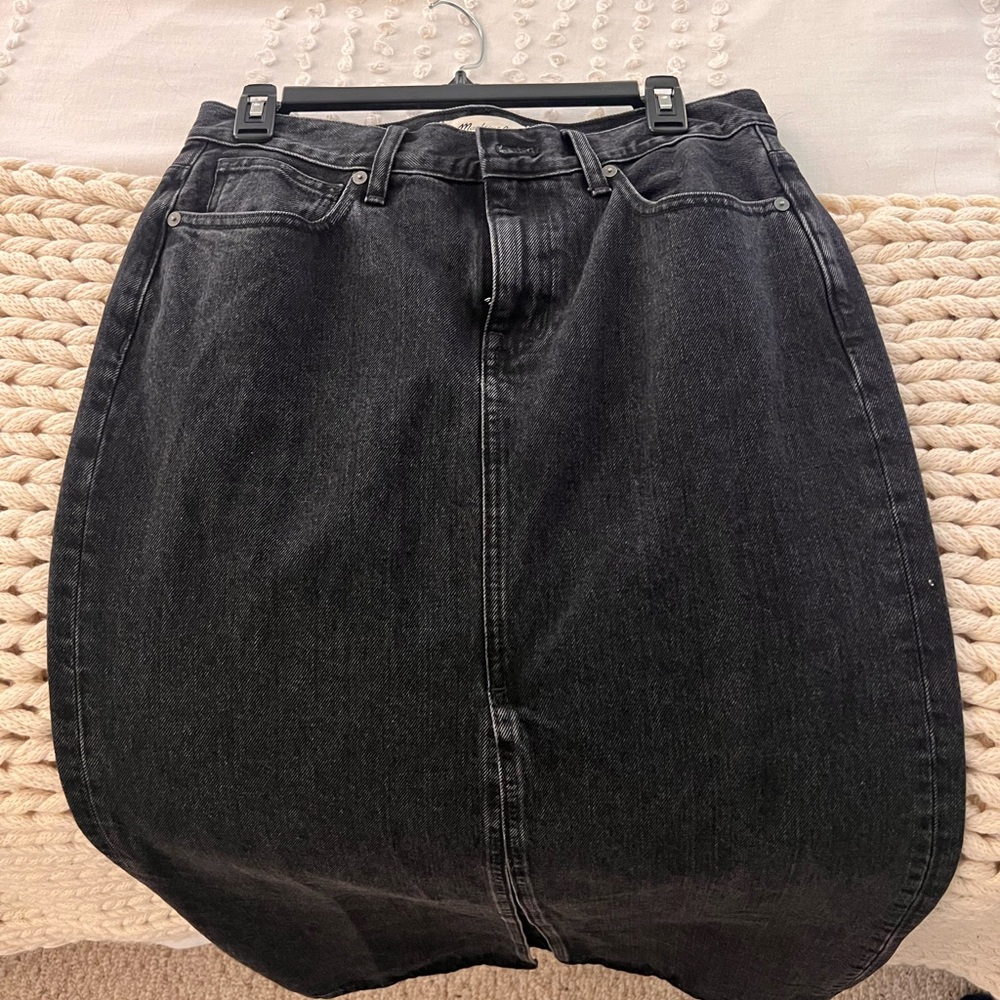 Madewell Denim Mini Skirt